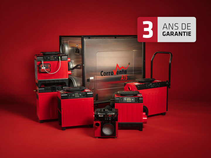 Corroventa 3 ans de garantie